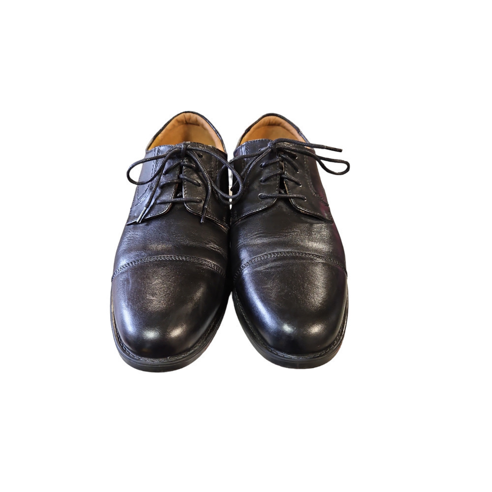 Florsheim Men'sMidtown Cap ToeOxfo Black Dress Shoes Sz‎ 8.5